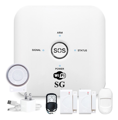 Alarma Wifi Gsm Internet Tuya Smart Google Home Alexa Casa