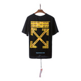  Playera Off White Fire Line 