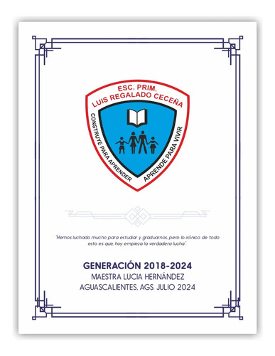 40 Folder Escolar Personalizado Con Solapa Para Graduación