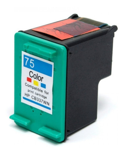 Cartucho Tinta Impresora 75 Xl Tricolor Color Doble Carga