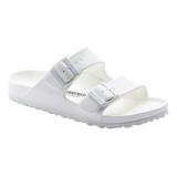 Sandalia Birkenstock Arizona Blanco Mujer Casual