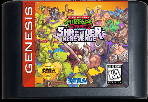 Teenage Mutant Ninja Turtles Shreder´s Revenge  Sega Genesis