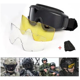 Gafas Tácticas Militares Máscara Gotcha Airsoft + O Funda