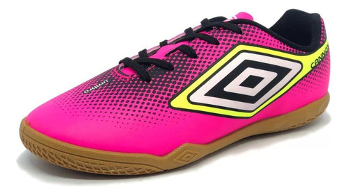 Chuteira Salão Futsal Umbro Cannon Infantil U07fb00238 Rosa