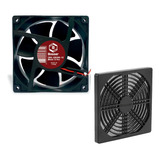 Turbina Cooler Fan Bosser 220v 120x38 Buje + Reja Plastica