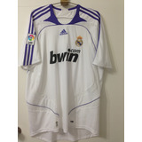 Jersey Real Madrid, adidas, Talla Xl, Raul 7