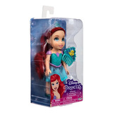 Muñeca Disney Princesa Mini 15cm Ariel Sirenita