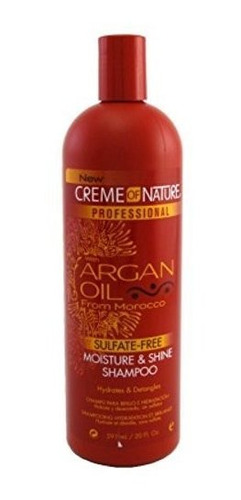 Champú - Creme Of Nature Aceite De Argán Champú Libre De Sul