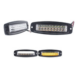 Par Faros Barra 18 Leds Dual Bicolor Empotrable Defensa