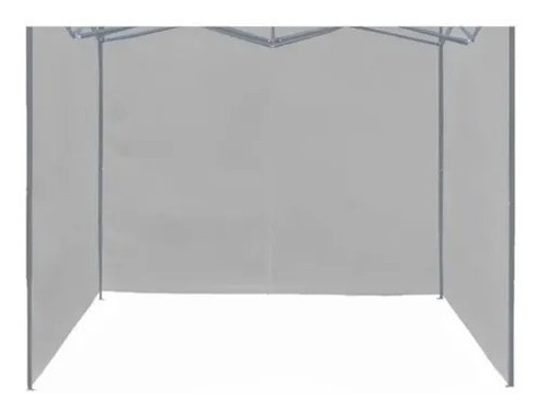 Repuesto Lona Lateral  Pared Impermeable Toldo 2x2 Blanco