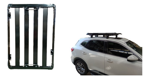 Canastilla Portaequipaje Aluminio Carro-camioneta Universal