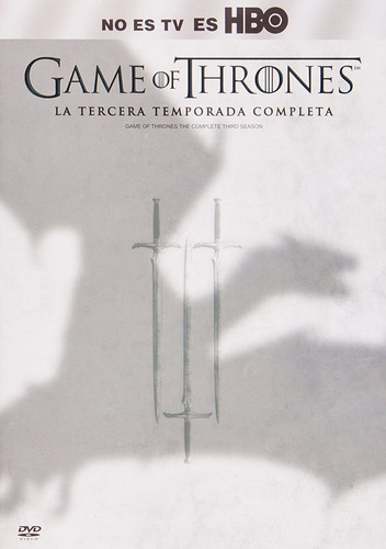 Game Of Thrones Juego De Tronos Tercera Temporada 3 Tres Dvd