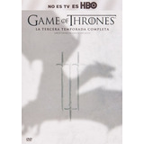 Game Of Thrones Juego De Tronos Tercera Temporada 3 Tres Dvd