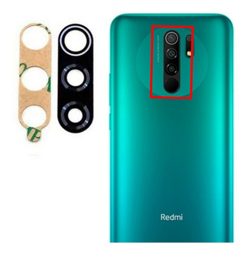 Lente De Vidro Câmera Para Redmi 9 Redmi9