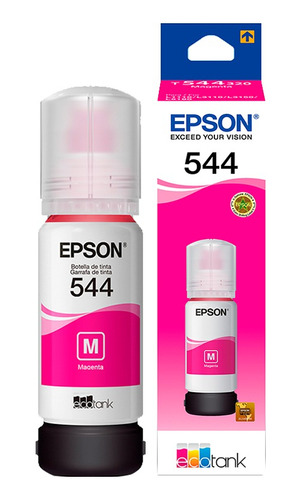 Tinta Epson 544 X 3 Colores L1110 L3110 L3150 L5190 Original