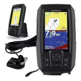 Gps Sonar Para Pesca Garmin Striker Plus 4 C/ Transducer Ori