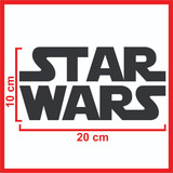 Calco Vinilo Sticker Logo Star Wars Auto Tuning