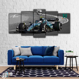 Cuadro Fernando Alonso Formula 1 Auto Personalizado 150x70