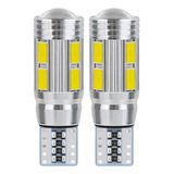 2pz Faros Led Pellizco 5730 5630 10smd Luz Interior Auto T10