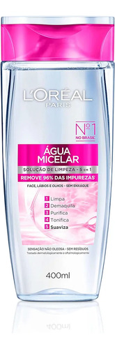 Água Micelar Loreal Paris 400ml