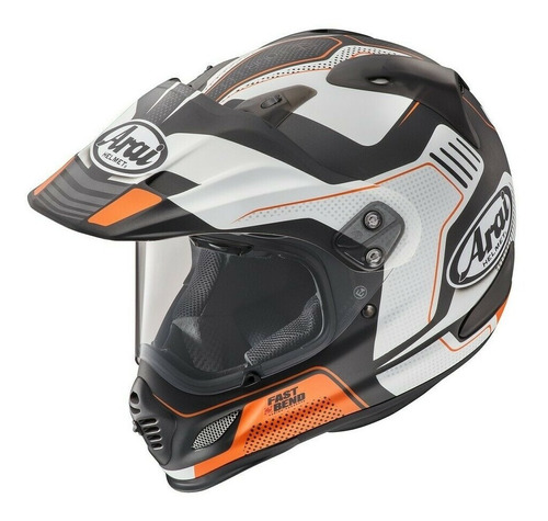 Casco Arai Xd4 Vision Orange Frost Ktm Qpg Mx