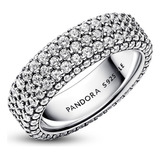 Anillos Pandora Fila Triple En Pavé En Oferta Sale Off 65%