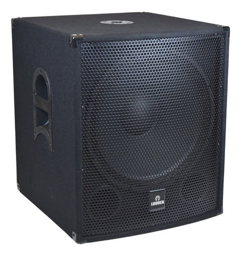 Subwoofer Bajo Bocina De 18 Pulgadas Amplifica Medios Alta P