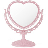 ~? Liitrton Heart Mirror Vanity Makeup Mirror Double Sided R