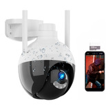 Camara Seguridad Ptz Robótica Resiste Sol Lluvia + Sd 128gb