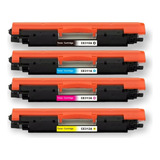 Kit  De 4 Toner Laserjet Cp1025nw Cp1025nw M175a Alternativo