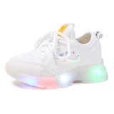 Zapatos Niña Niño Zapatillas Deportivas Tenis Luz Led