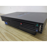 Playstation 2 Fat Scph 10000 C/ Defeito Não Liga Está Aberto