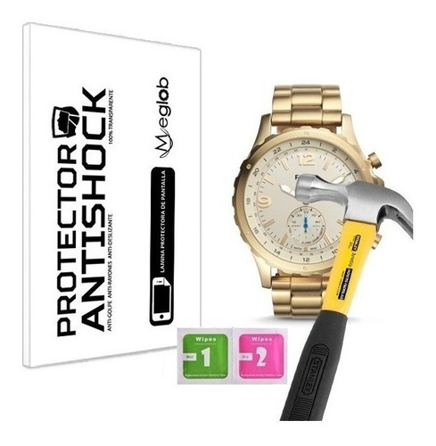 Protector De Pantalla Antishock Fossil Q Nate Hybrid