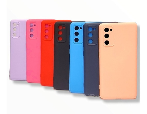 Funda De Silicona Con Felpa Para Samsung S20 Fe