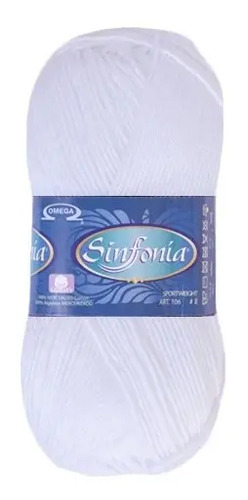 Hilaza Sinfonía 100% Algodón  Madeja De 100g  | MercadoLibre