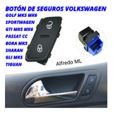 Botón Seguros Puerta Volkswagen Golf Passat Bora Tiguan Gli