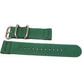 Daluca Ballistic Nylon Nato Correa Para Reloj  verde De Dos