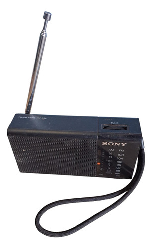 Radio Antigo Sony Portatil Antena Original Am Fm Funciona