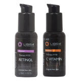 Kit Libra Serum Vitamina C Antioxidante +  Retinol Antiage