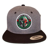 Gorra Plana Snapback Star Wars, Mandalorian, Boba Fett