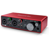 Interface De Grabación Focusrite Scarlett 2i2 3ra Gen Usb