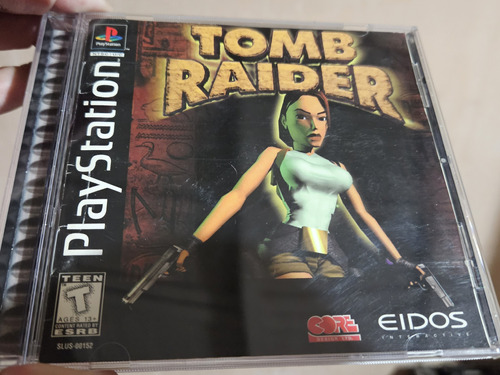 Tomb Raider 1 Black Label Original Primera Ed Playstation 1 