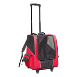 Maleta Trolley Pet Dog Rojo