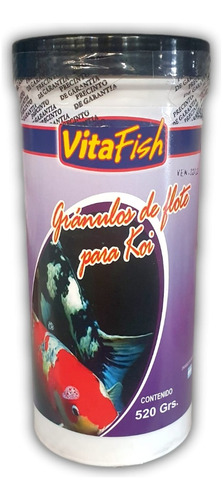 Alimento Para Carpas Koi Flote Vita Fish X 520 Grs Estanque