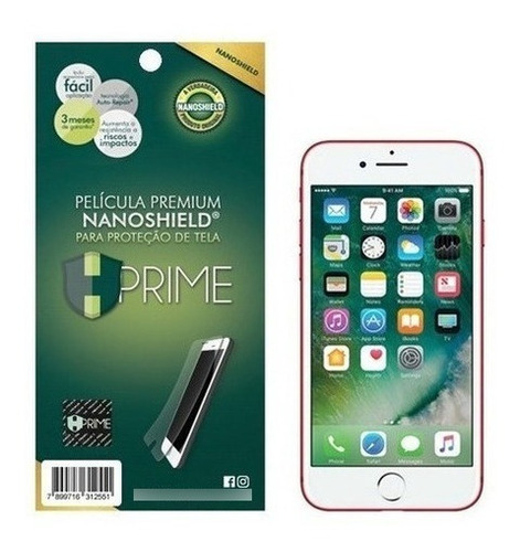 Película Nanoshield Hprime Premium P/ iPhone 7 / 8 / Se 2020