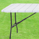 Cubierta De Mesa Plegable, Mantel Impermeable Ajustado ...