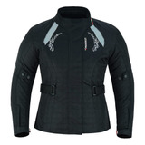 Chamarra De Motociclismo Profirst, P/ Mujer, Impermeable