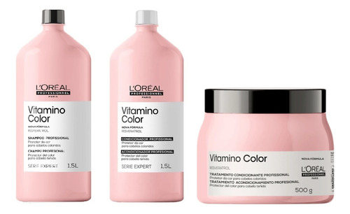 Kit Loreal Vitamino Color - Profissional 03 Produtos