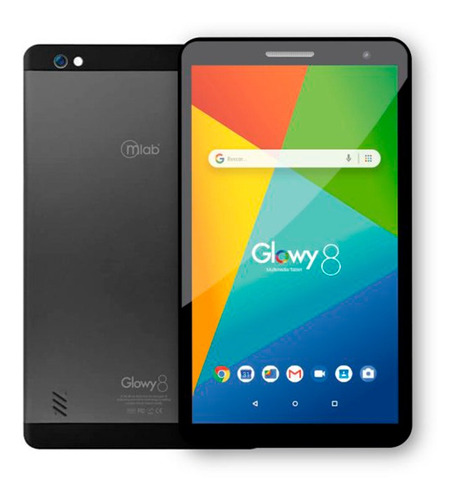 Tablet Mlab Glowy 8 Pulgadas 16gb Rom 2gb Rom 4g Lte Negro