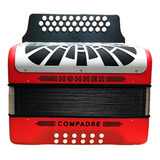 Hohner Compadre A4864 Acordeón Diatónico En Sib Con Funda